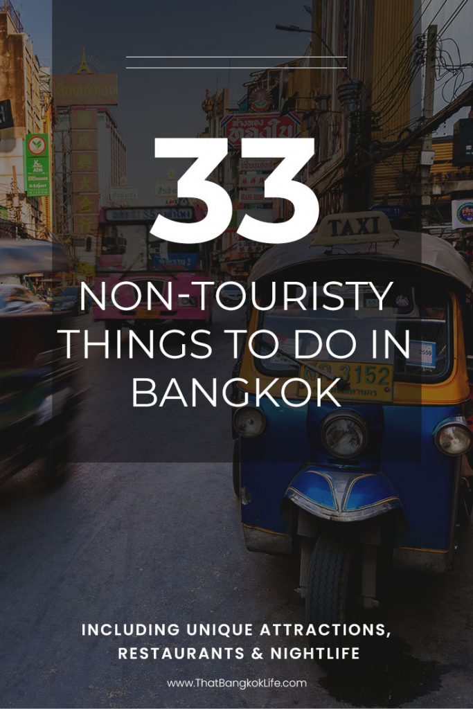 non touristy things to do in Bangkok