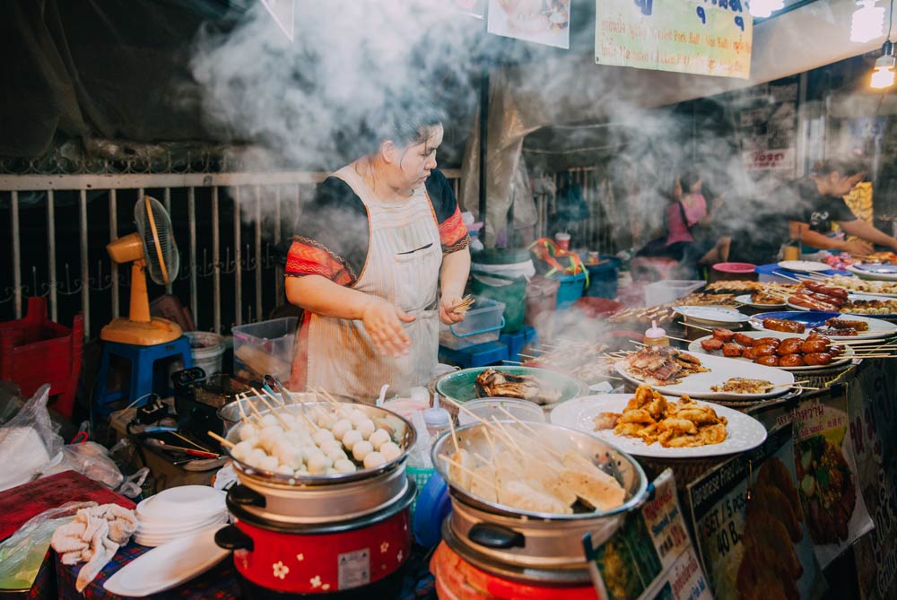 Food market in Chiang Mai