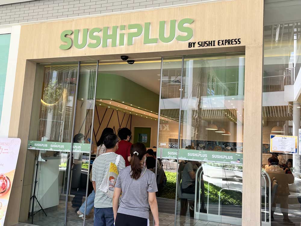 Sushi Plus Bangkok Location in Mega Bangna