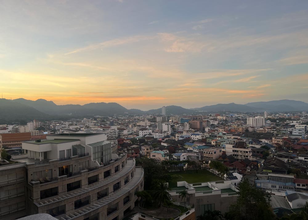 Hilton Hua Hin Resort at night