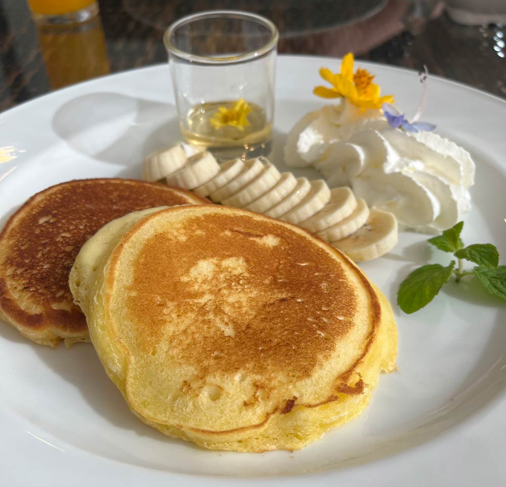 breakfast at Kanchanaburi City Hotel