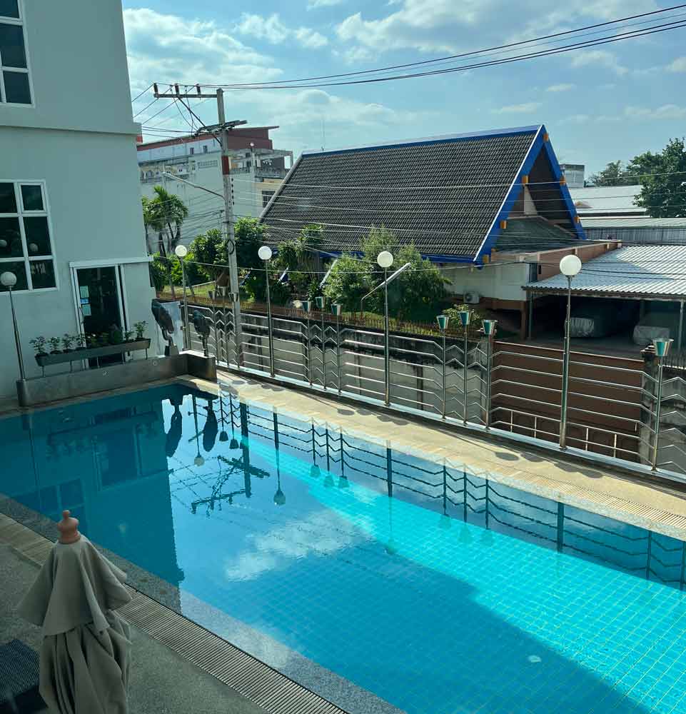 Kanchanaburi City Hotel pool