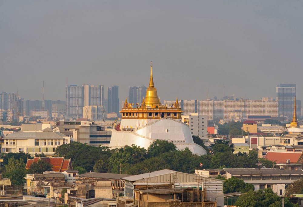 Visiting Wat Saket and Golden Mount Bangkok